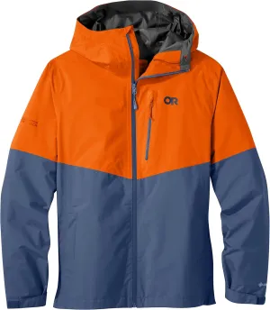 Outdoor Research Men’s Foray II Jacket – Waterproof & Windproof Hooded Rain Coat