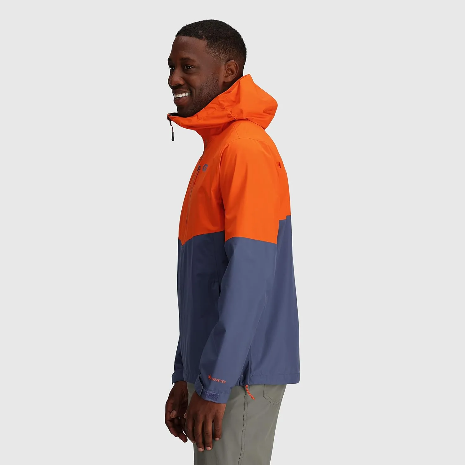 Outdoor Research Men’s Foray II Jacket – Waterproof & Windproof Hooded Rain Coat