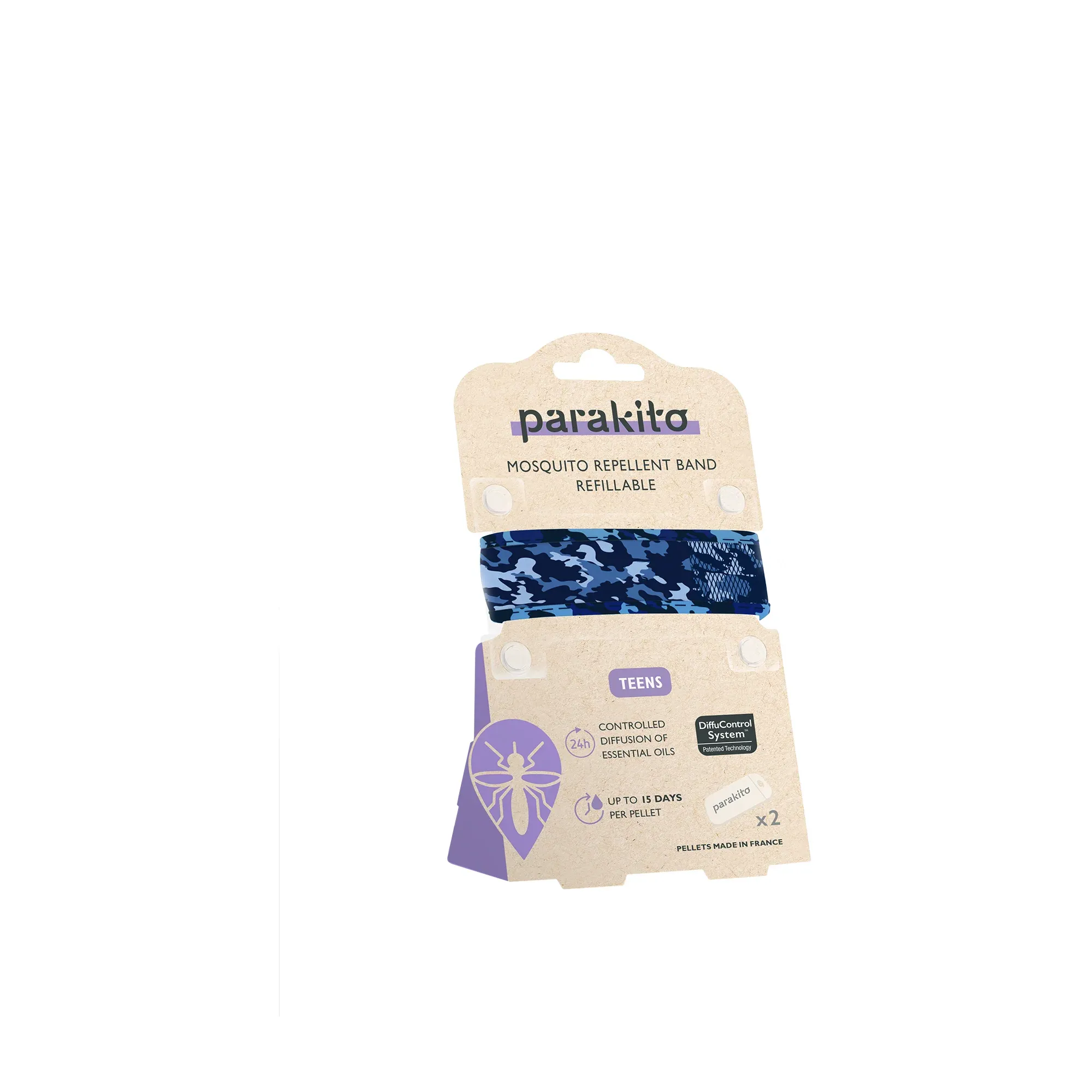 Para'Kito Mosquito Repellent Wristband Teens