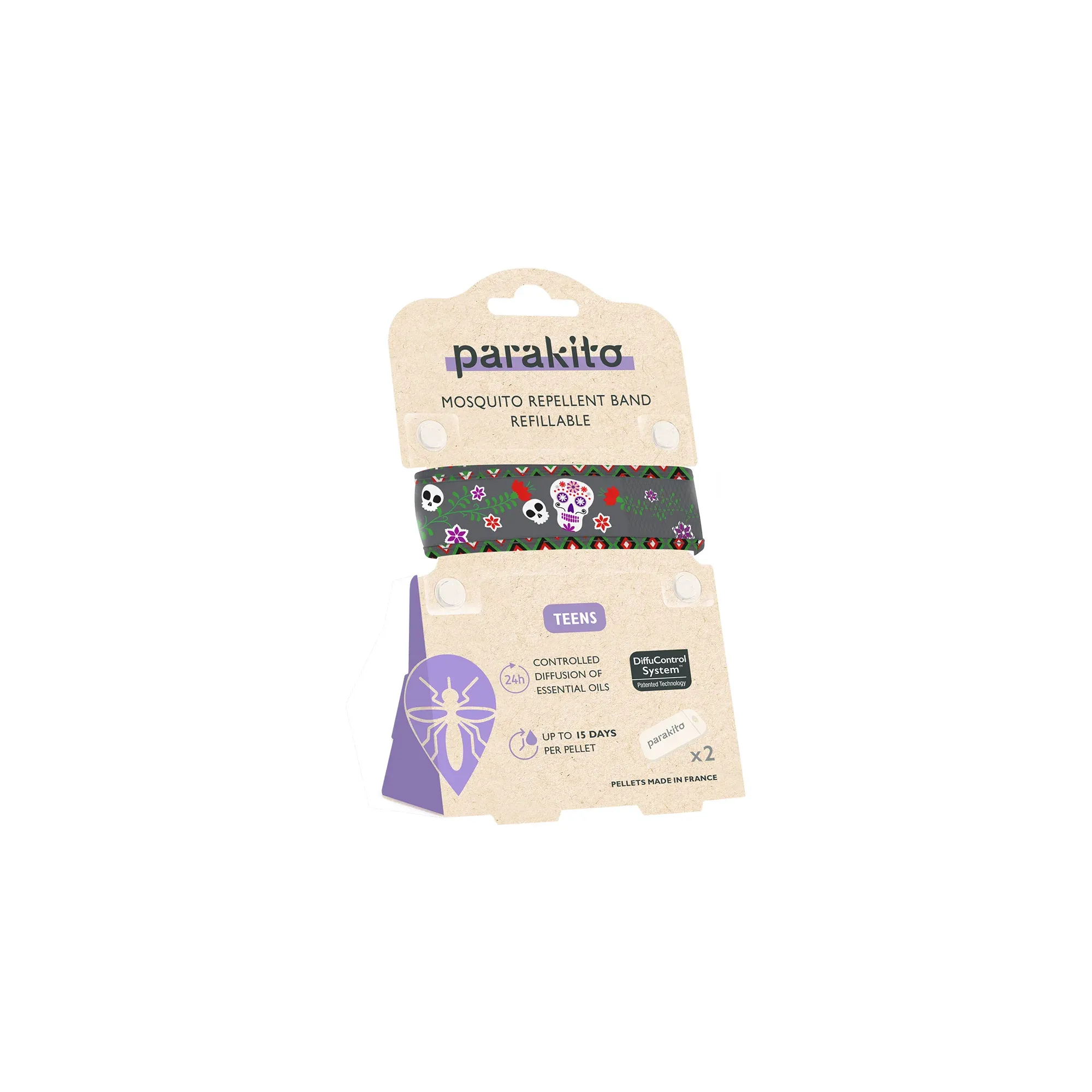 Para'Kito Mosquito Repellent Wristband Teens