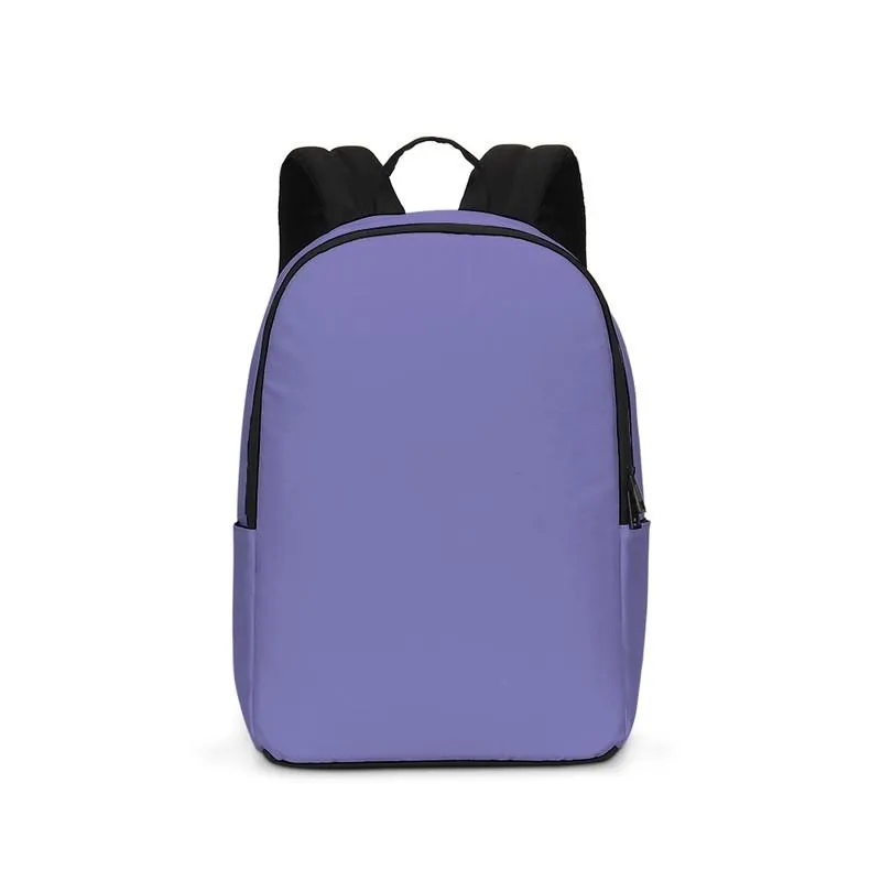 Pastel Blue Waterproof Backpack | Bright Pastel Blue | C60M60Y0K0