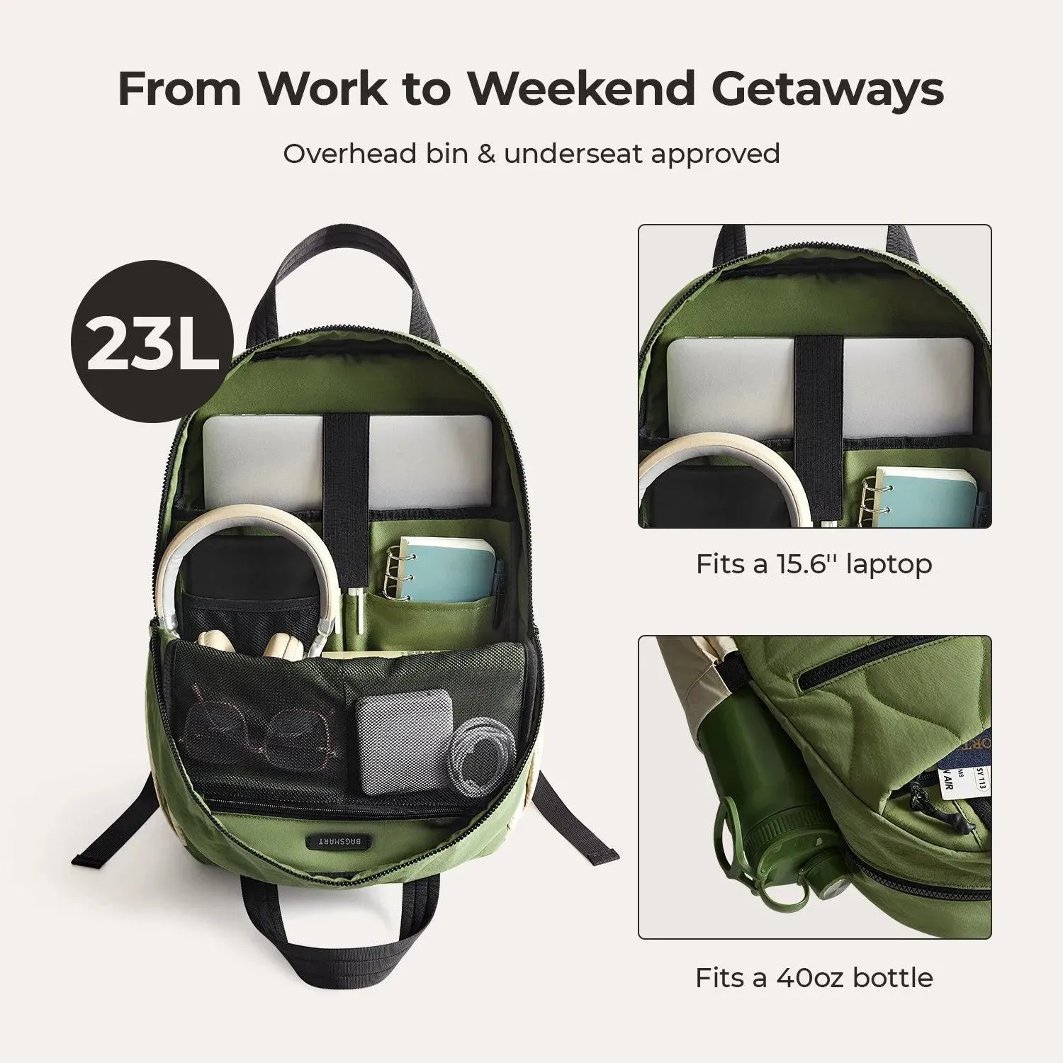 Paz 23L Work Backpack