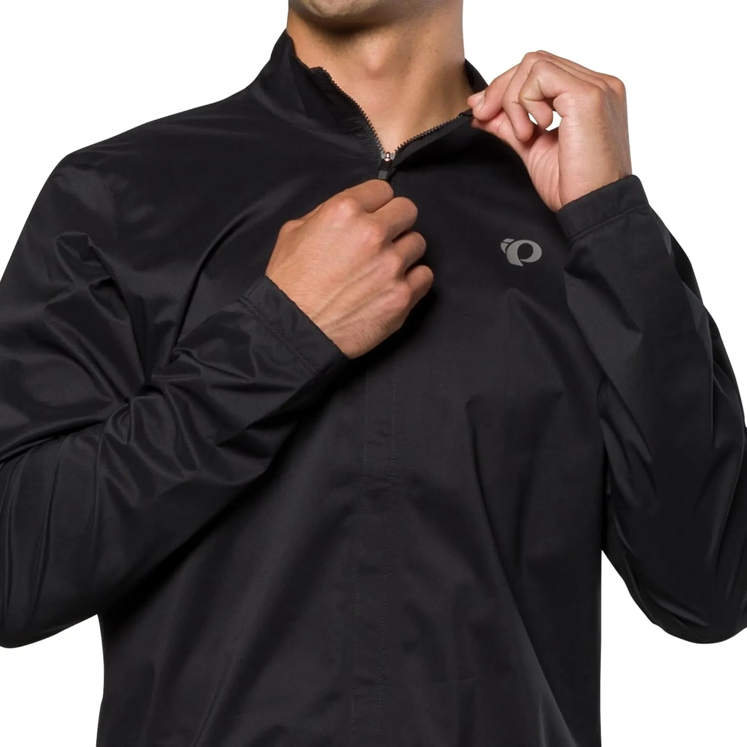 PEARL IZUMI Men's Quest WxB Rain Jacket, Full-Length Zipper, 2.5-layer Waterproof Fabric, Adjustable Waist & Relaxed Fit