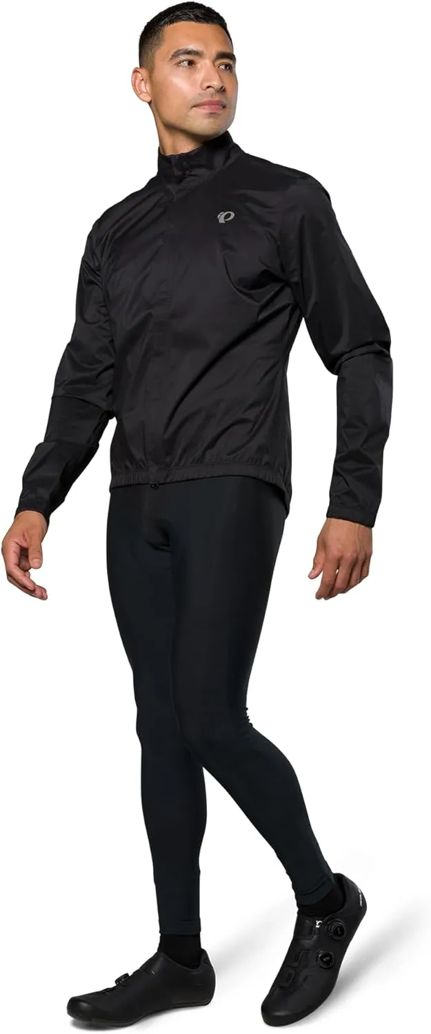 PEARL IZUMI Men's Quest WxB Rain Jacket, Full-Length Zipper, 2.5-layer Waterproof Fabric, Adjustable Waist & Relaxed Fit
