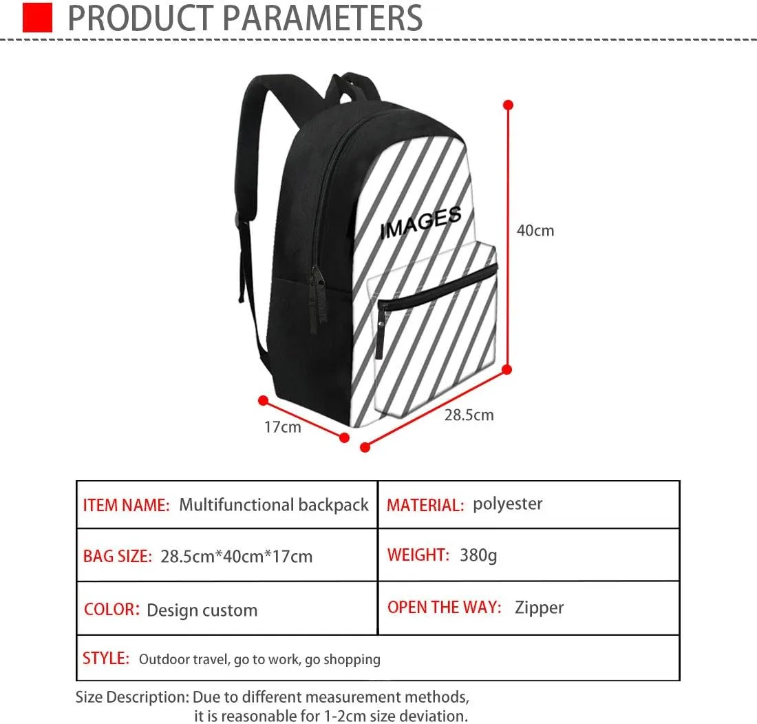 Pensura 3 Piece Cute Giraffe Print School Backpack for Kids Girls Laptop Backpack School Bag Casual Daypack Insulated Lunch Bag Tote Meal Pack Stationery Pencil Case School Supplies,Mint Green