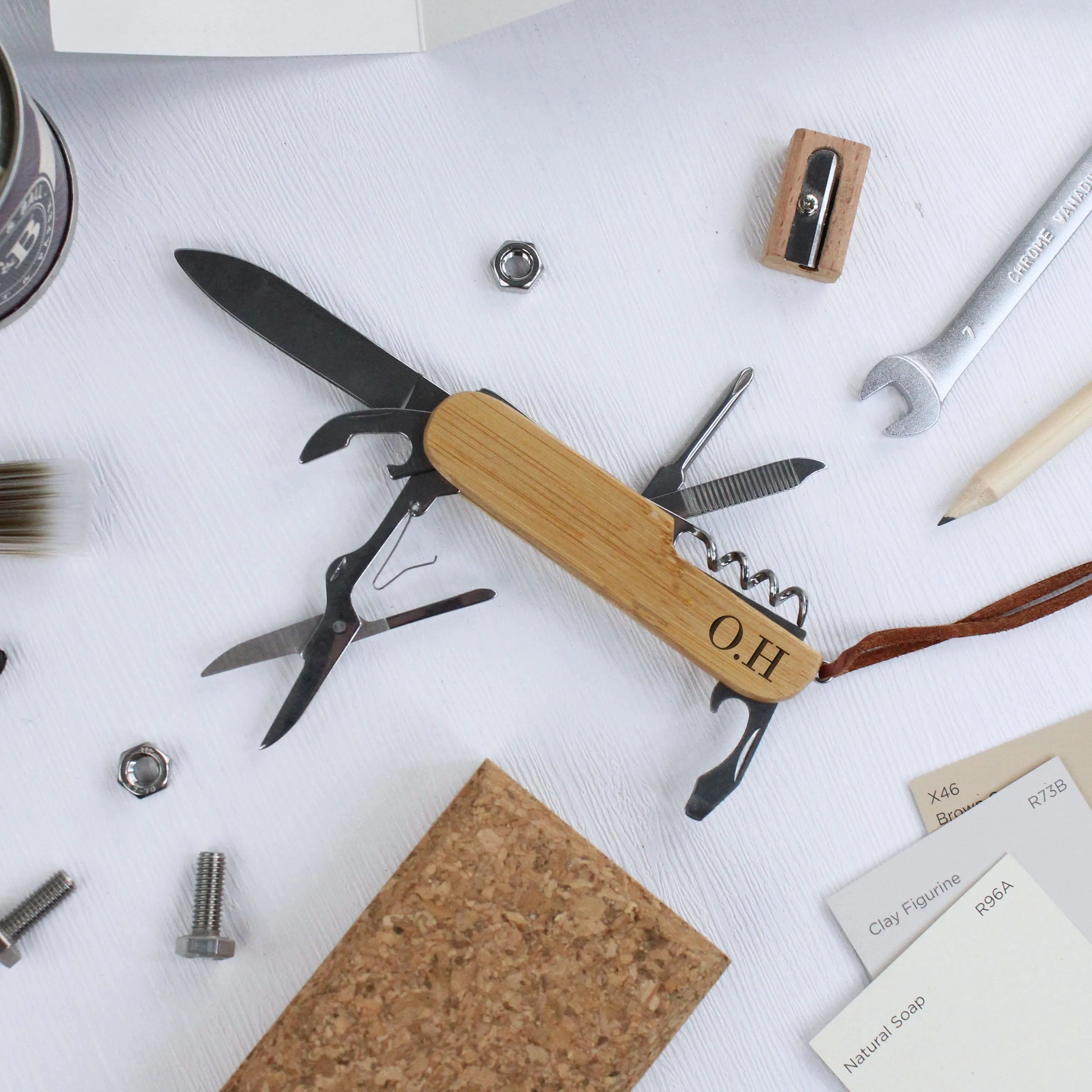 Personalised Pen Knife Monogram Multi Tool - Any Initials