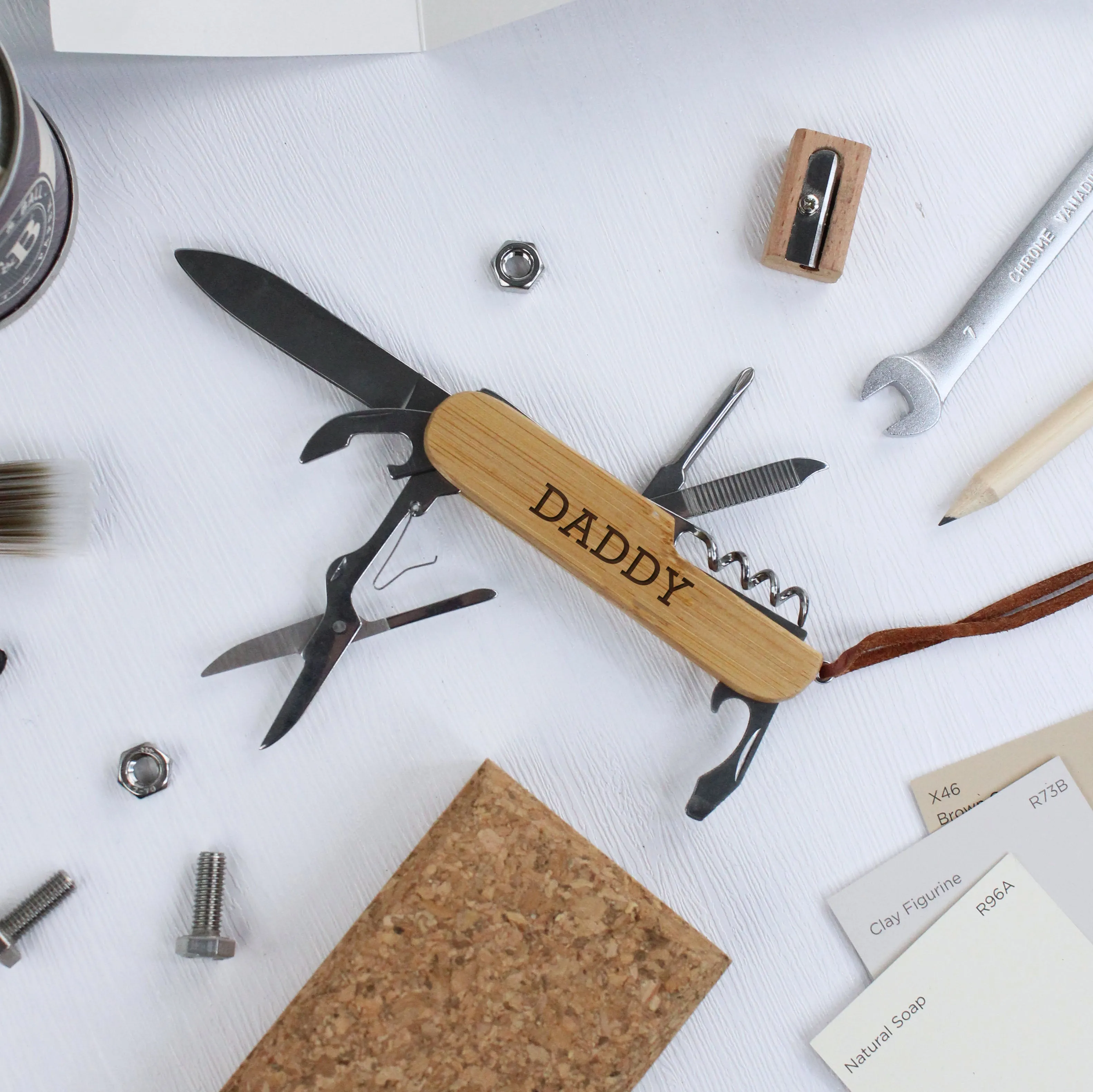 Personalised Pen Knife Multi Tool - Any Name