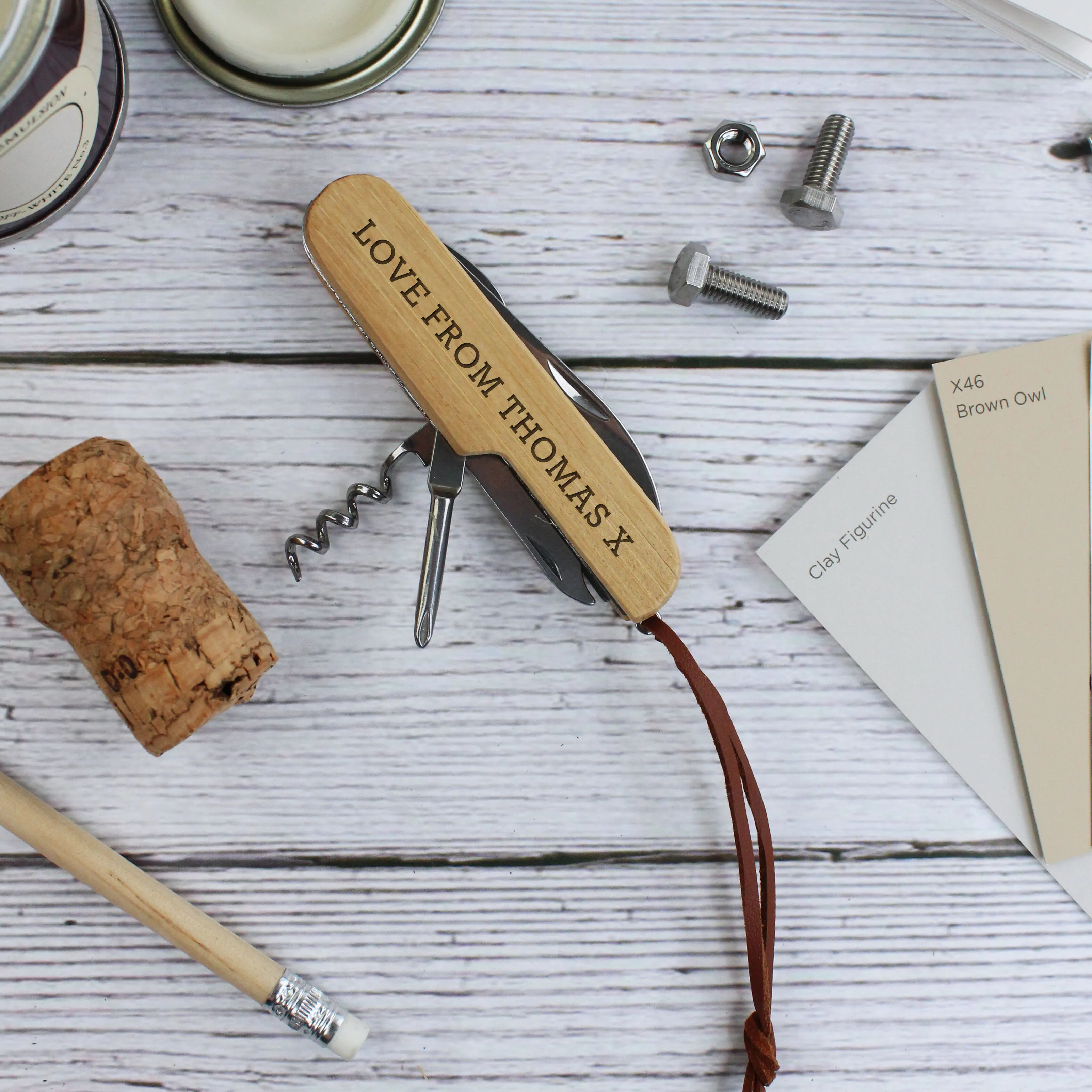 Personalised Pen Knife Multi Tool - Any Name