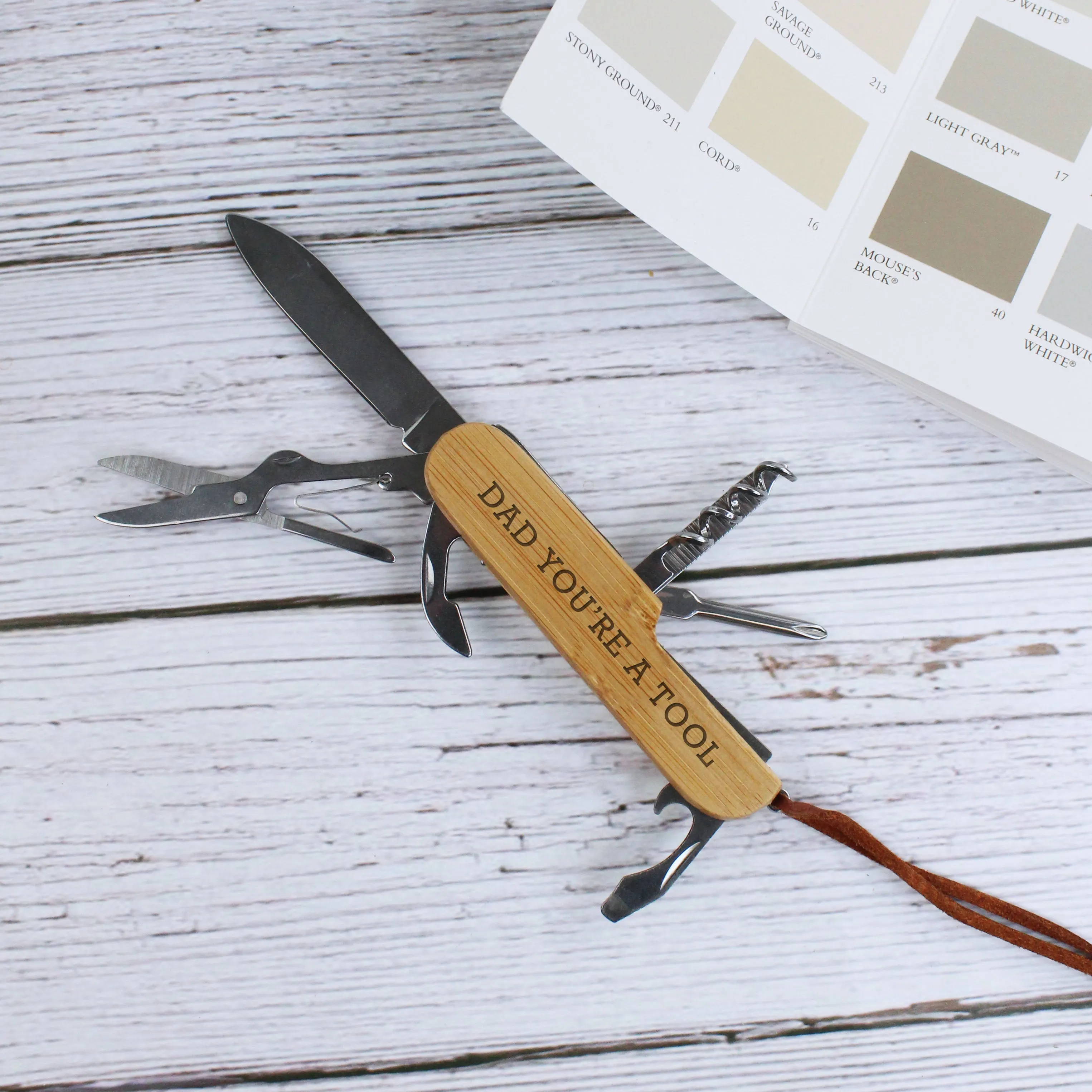 Personalised Pen Knife Multi Tool - Any Text