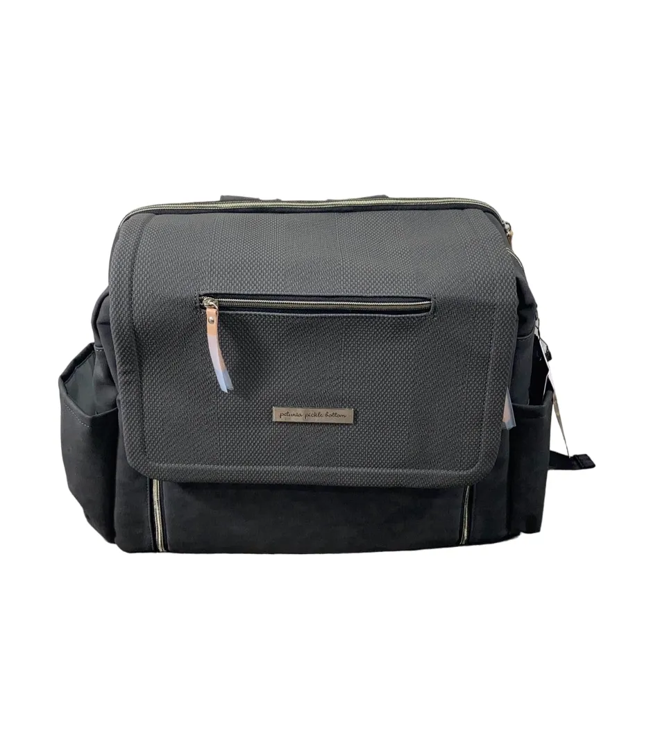 Petunia Pickle Bottom Boxy Backpack Deluxe, Carbon Cable Stitch