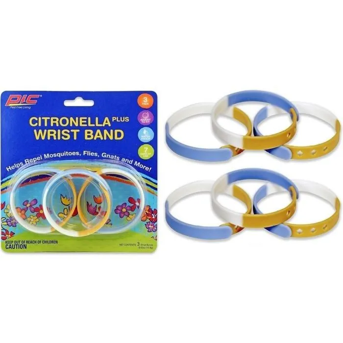 Pic Mosquito Repellent Waterproof Adjustable Wristband