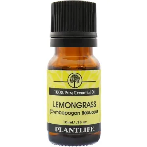 Plantlife 100% Pure Essential Oil - Lemongrass - 10ml