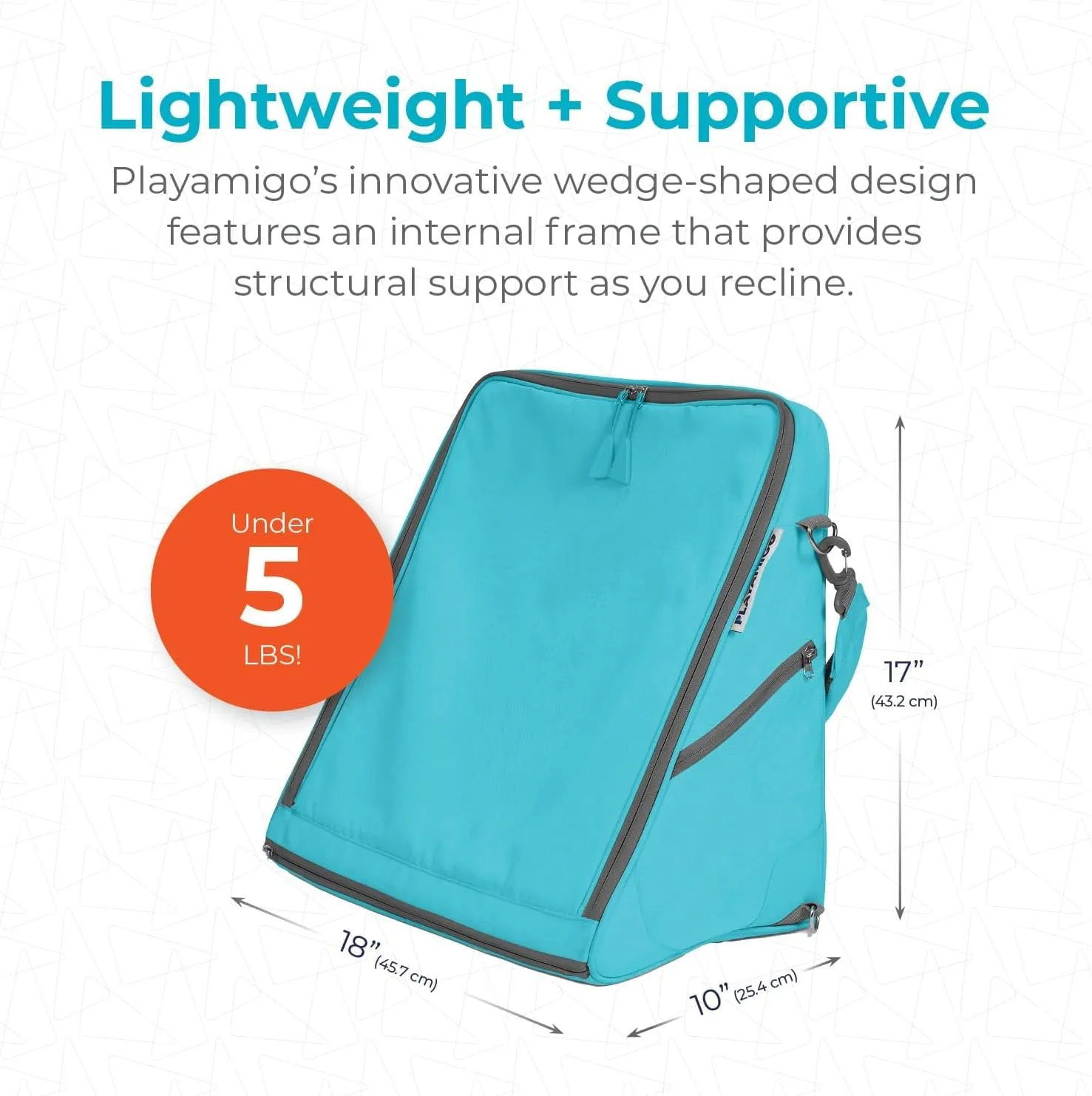 Portable Ground Chair Backpack Tote Bag - For Beach Picnic Camping Outdoor Concerts Traveling