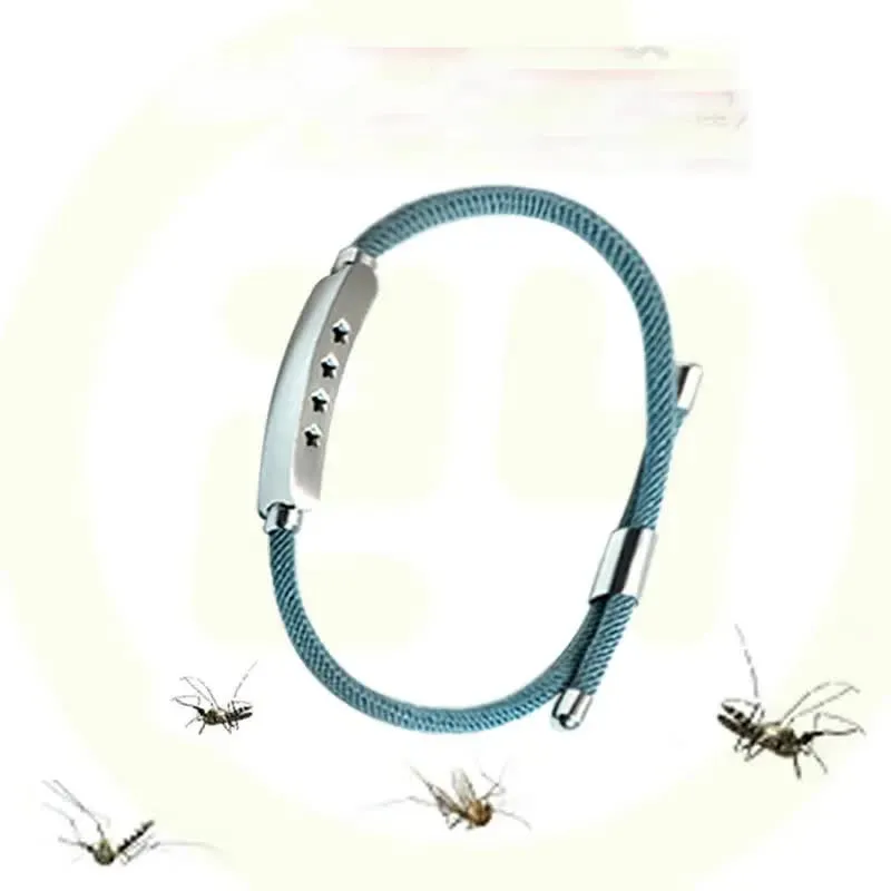 Portable Heavy-duty Settings Wristband with Mosquito 2 Adjustable PCS Low-cost Repellent Gold