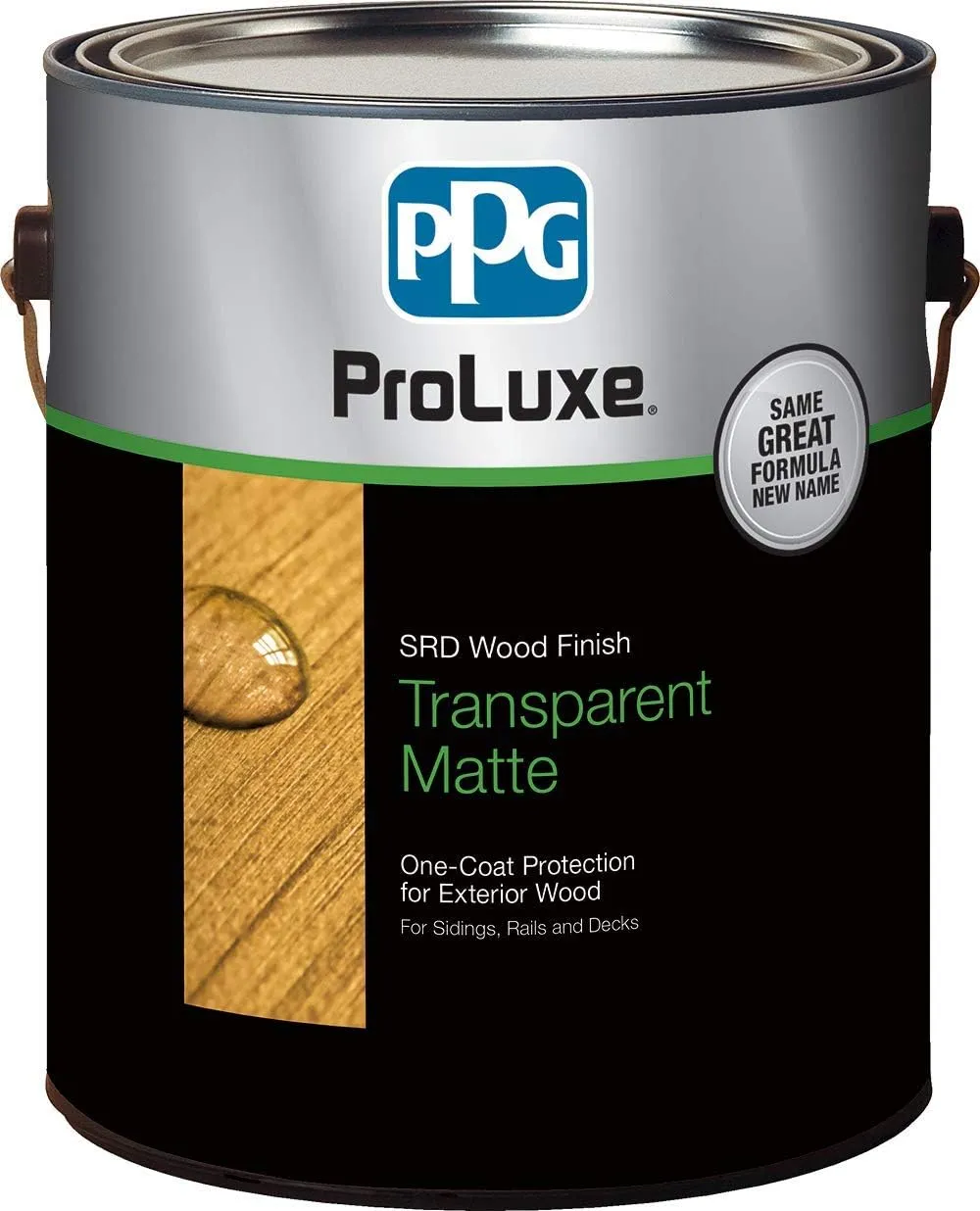 PPG ProLuxe SRD Wood Finish, 1 Gallon, 009 Dark Oak