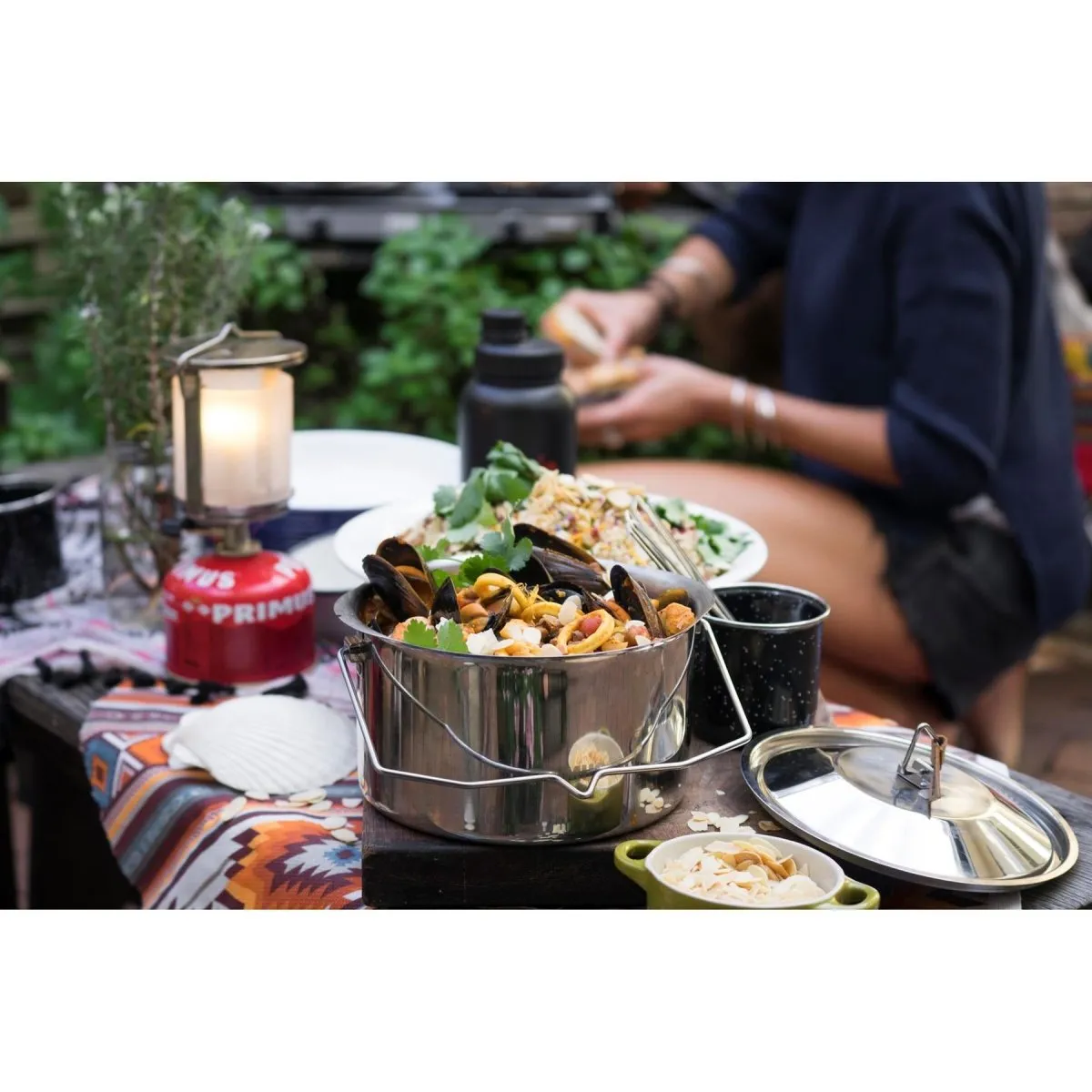 Primus CampFire Cooking pot stainless steel 3L camping hiking outdoor cookware
