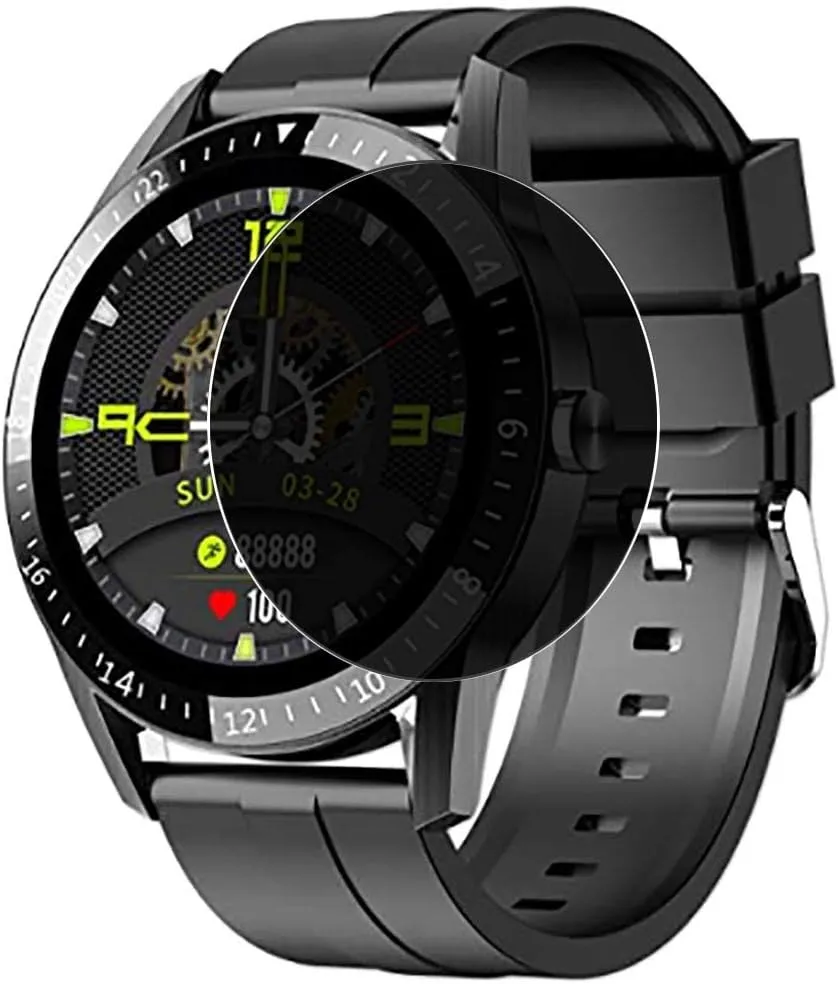Privacy Screen Protector Film, compatible with JINPXI LEMFO S1 smartwatch Smart Watch Anti Spy TPU Guard （ Not Tempered Glass Protectors ）