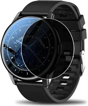 Privacy Screen Protector Film, compatible with LEMFO LF28 1.3" Smartwatch Smart Watch Anti Spy TPU Guard （ Not Tempered Glass Protectors ）
