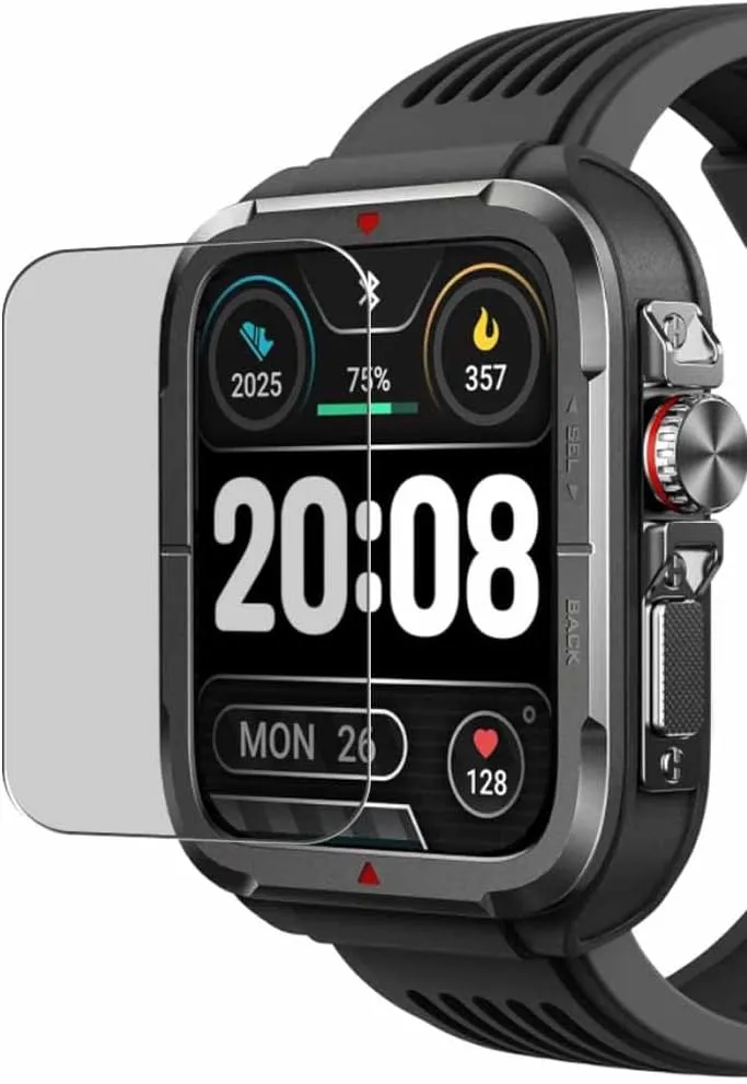 Puccy Privacy Screen Protector, compatible with SKG R8 1.8" Smart Watch smartwatch Anti Spy Film TPU Guard （ Not Tempered Glass Protectors ）