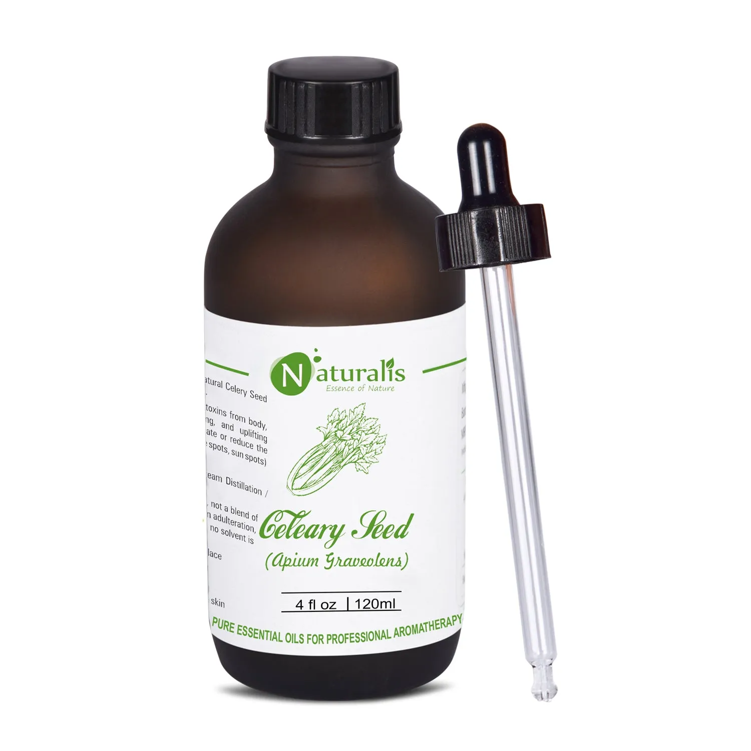 Pure Celery Seed Essential Oil by Naturalis 100ml