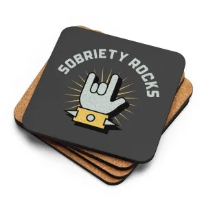 "Sobriety Rocks" Coaster