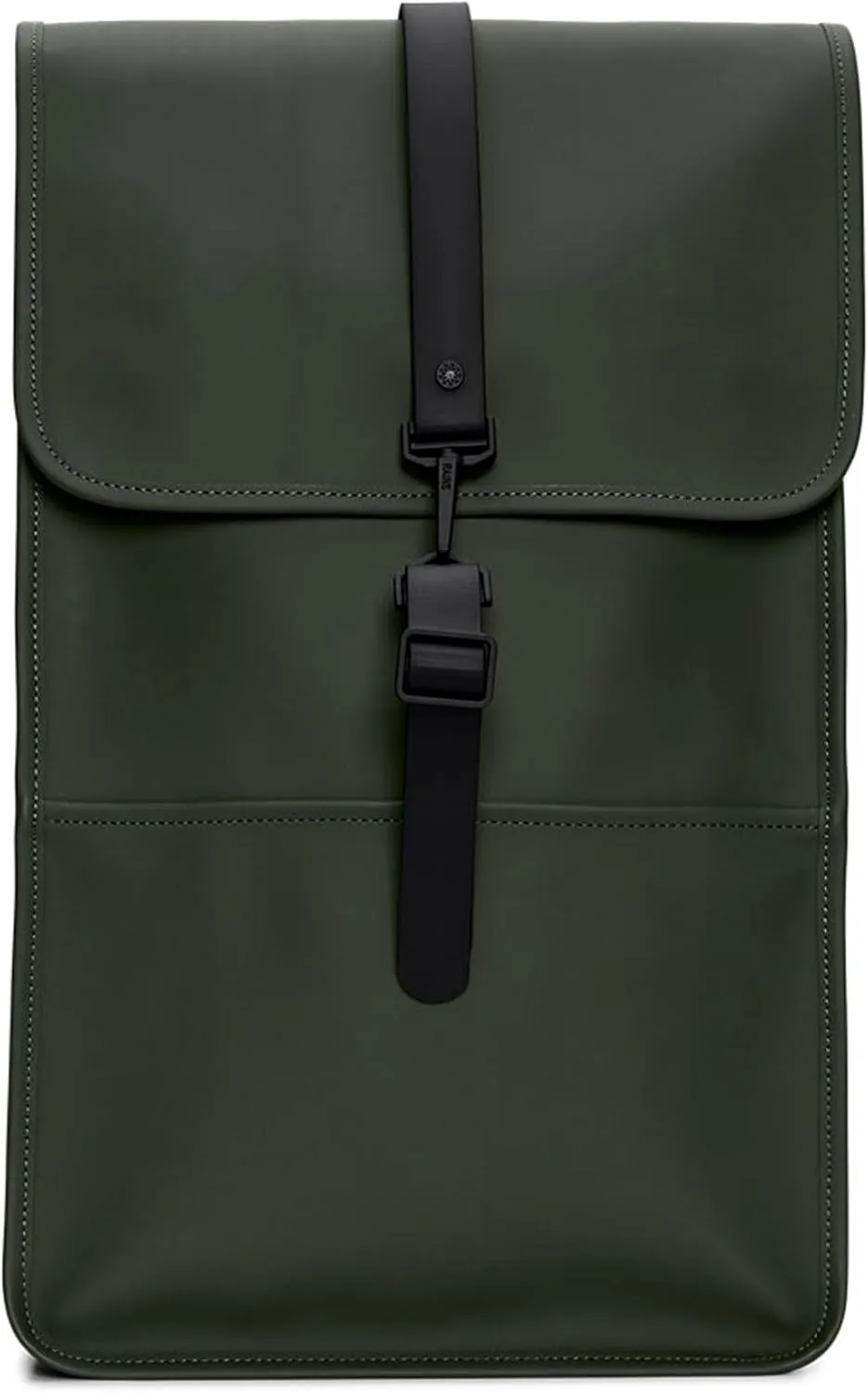 RAINS Backpack Regular - Waterproof Backpack for Men and Women - Laptop Bag for Work or Travel Green