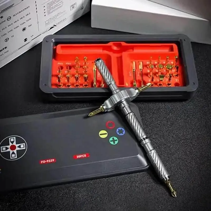 Ratchet Screwdriver Set - Multitool with Smart Twist Design