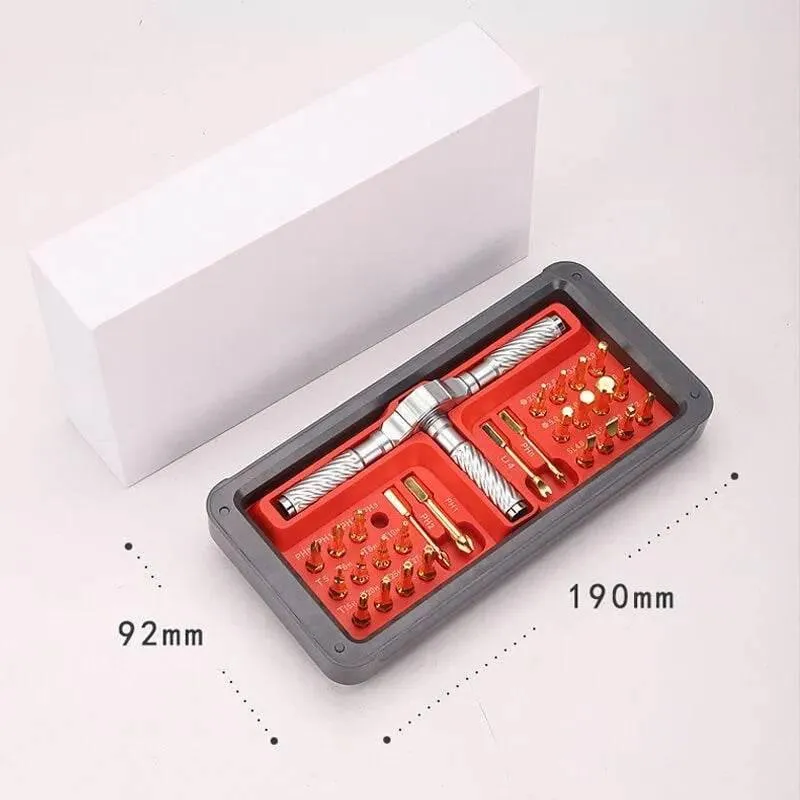 Ratchet Screwdriver Set - Multitool with Smart Twist Design