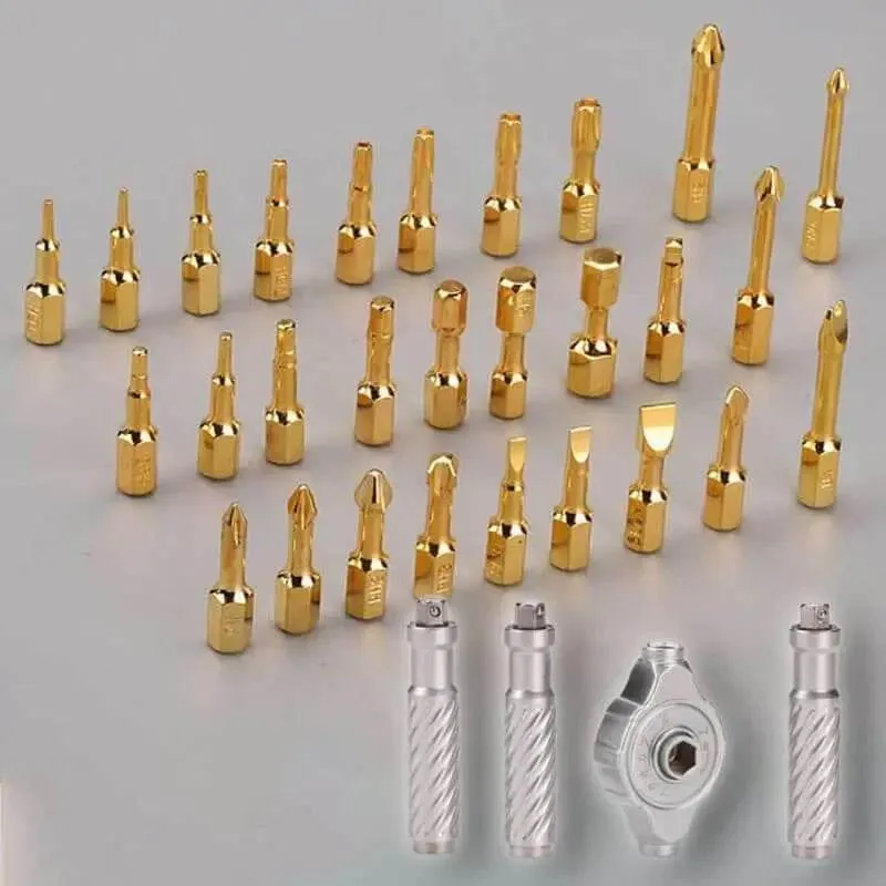 Ratchet Screwdriver Set - Multitool with Smart Twist Design