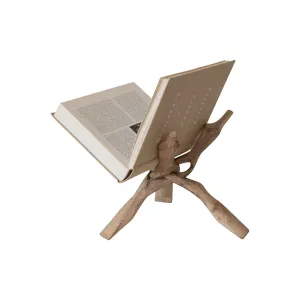 RECLAIMED WOOD FOLDING POT STAND