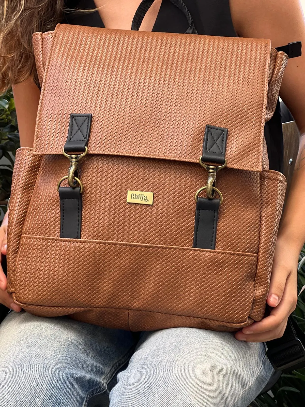 Retro Braided Unicorn Backpack
