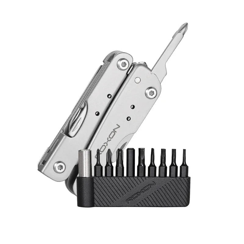 ROXON M2 14-in-1 Mini Multitool – Compact and Lightweight with Folding Scissors