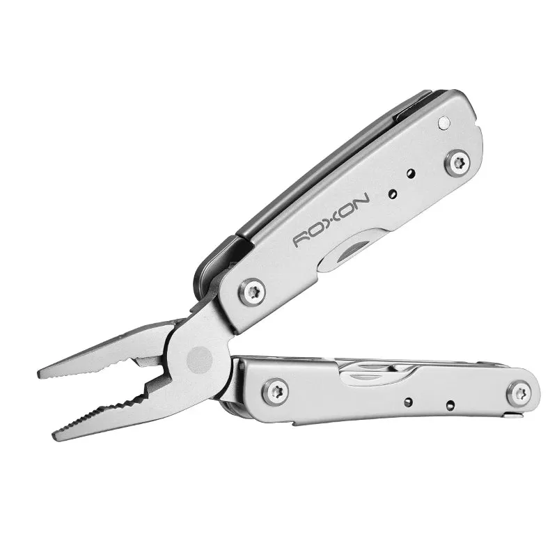 ROXON M2 14-in-1 Mini Multitool – Compact and Lightweight with Folding Scissors