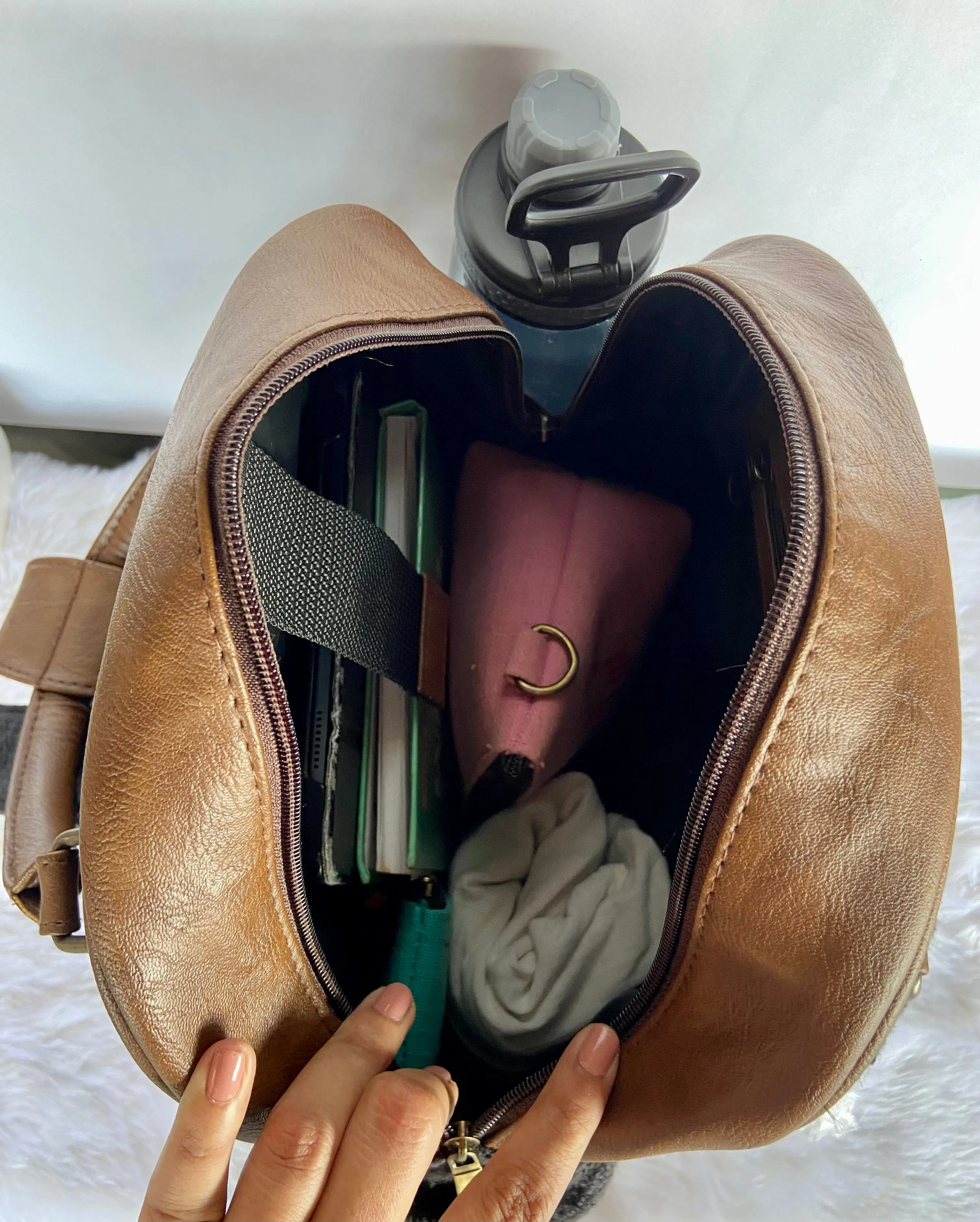 Rust Mini Backpack