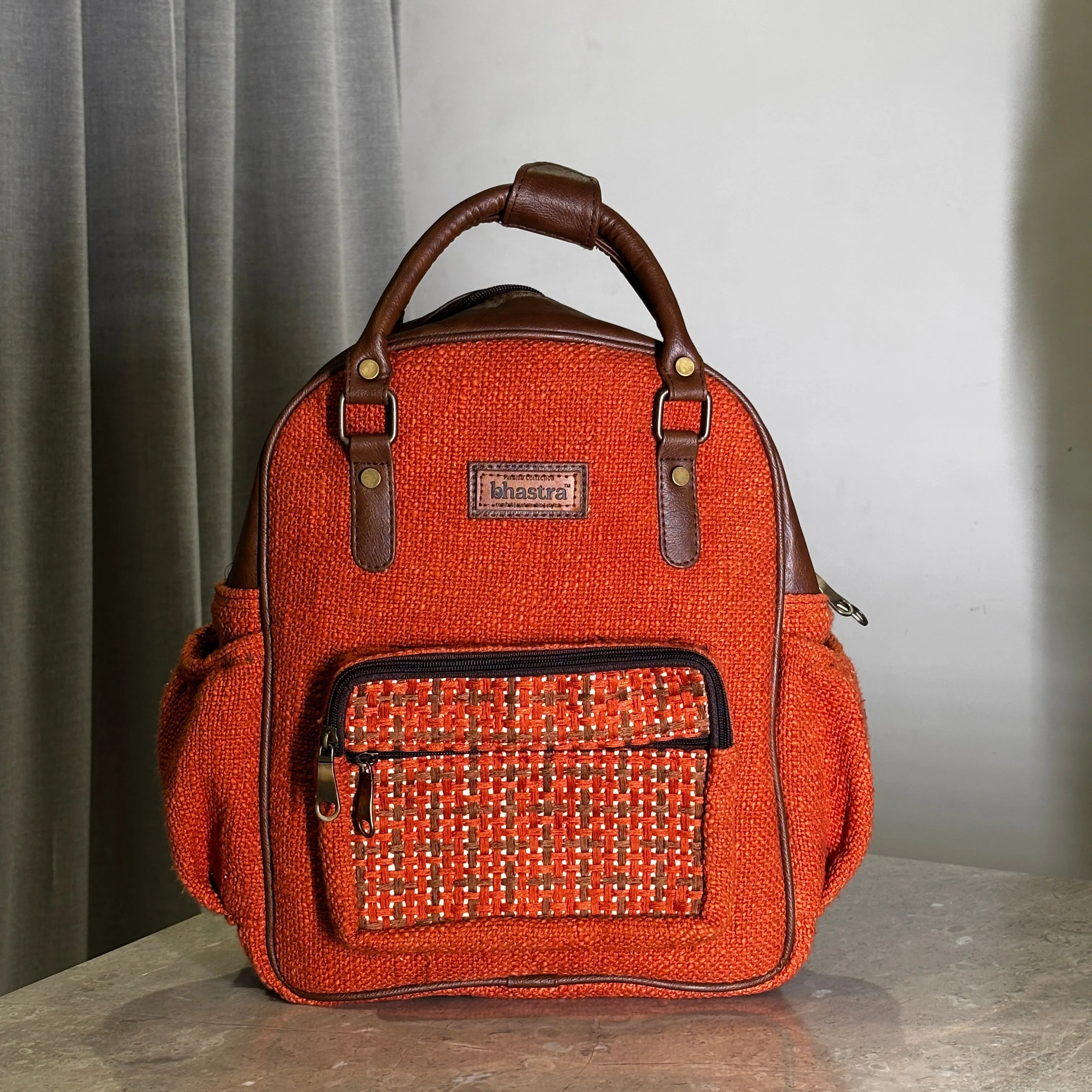 Rust Mini Backpack