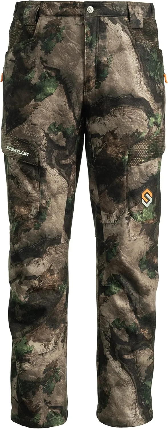 ScentLok Forefront Camo Hunting Pants - Midweight & Water Repellent Pants with Carbon Alloy Odor Reducing Technology