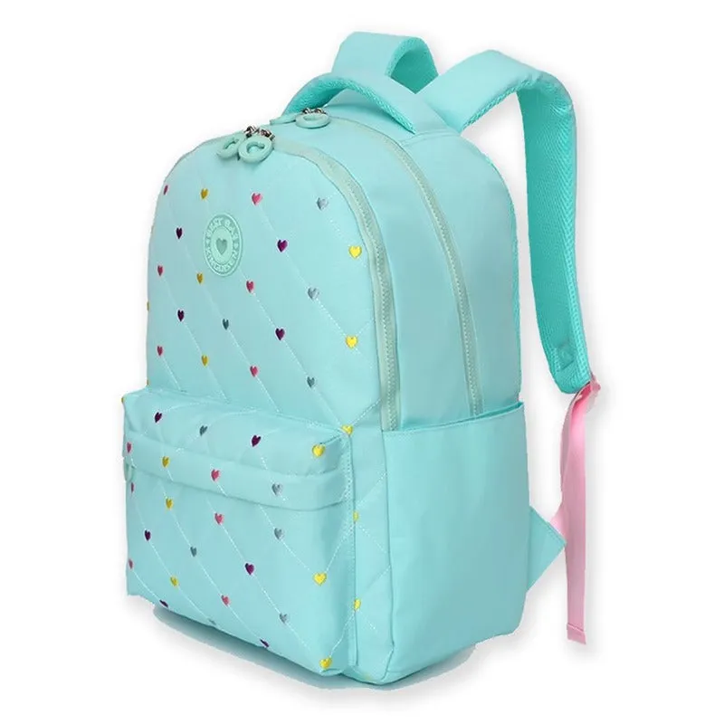 Set of 3 Mini Heart Matching Backpack, Lunch Bag & Stationery Pouch (8 Years till Grown Ups)