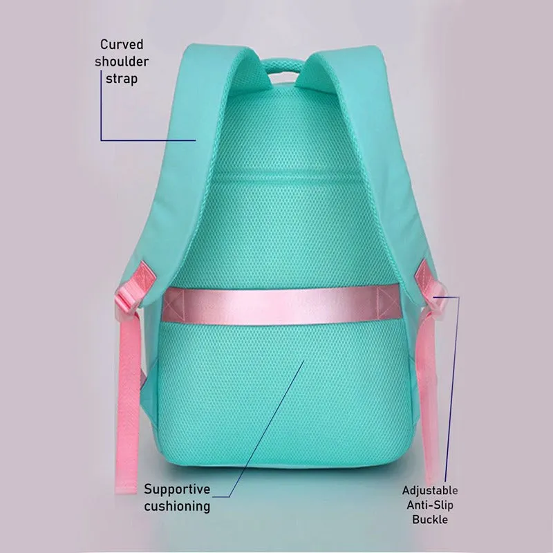 Set of 3 Mini Heart Matching Backpack, Lunch Bag & Stationery Pouch (8 Years till Grown Ups)