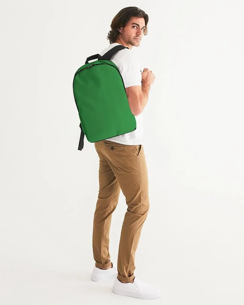 Shaded Green Waterproof Backpack | C75M0Y100K30
