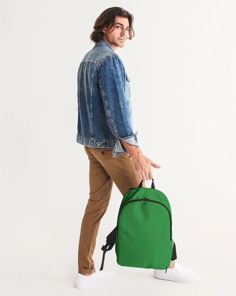 Shaded Green Waterproof Backpack | C75M0Y100K30