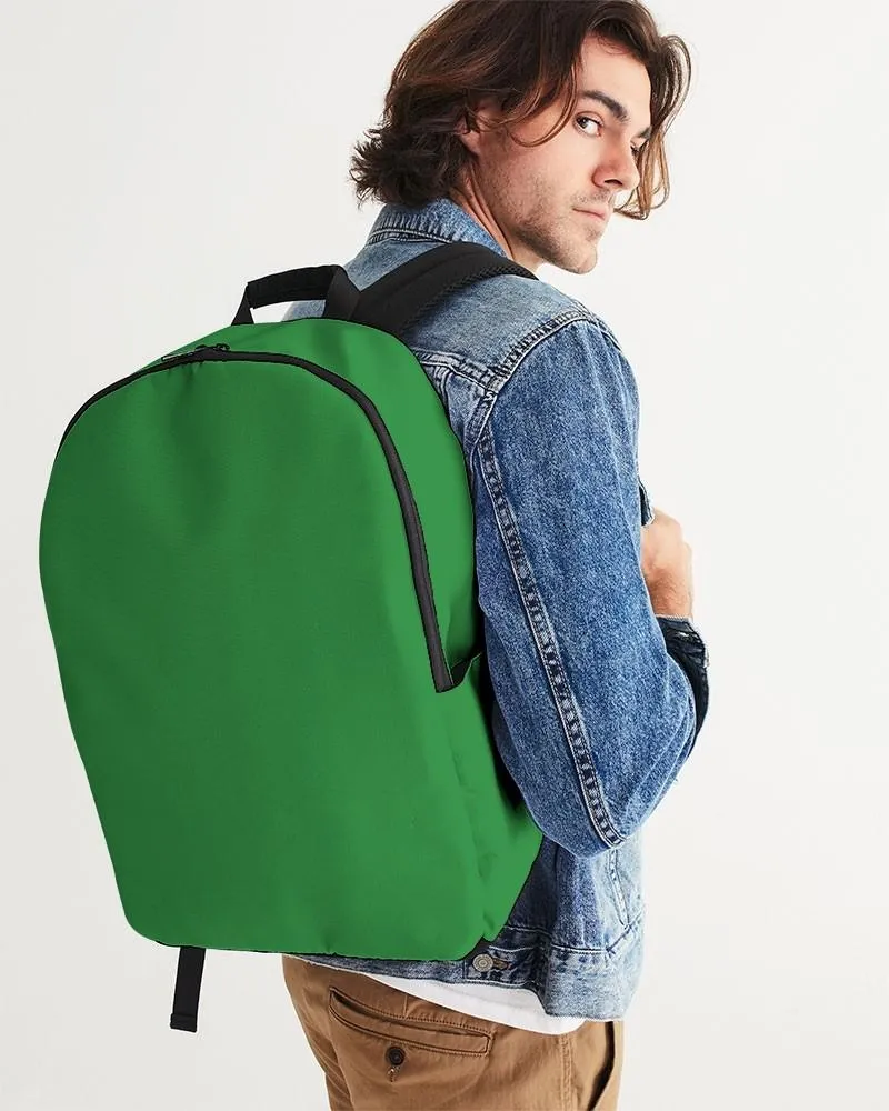 Shaded Green Waterproof Backpack | C75M0Y100K30