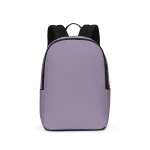 Shaded Pale Pastel Violet Gray Waterproof Backpack | C22M30Y0K30