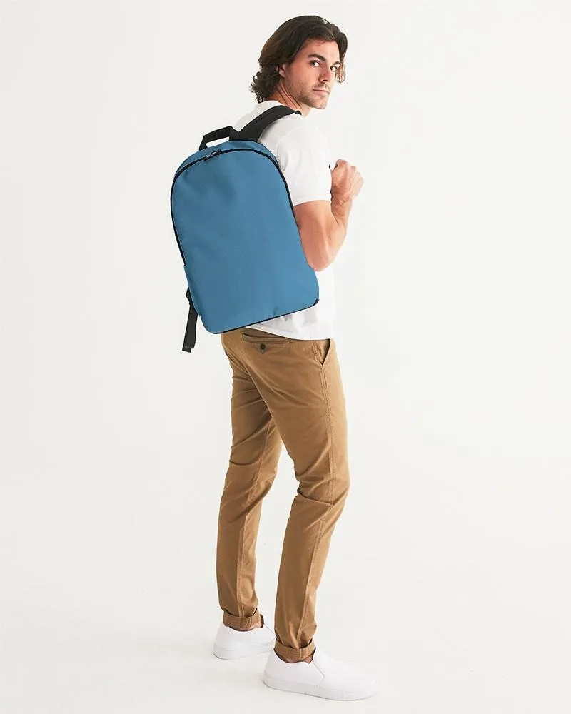 Shaded Pastel Cyan Waterproof Backpack | C60M15Y0K30