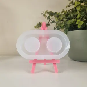 Silicone Moulds for Resin Crafts: Glow Duo: Candle Mould!