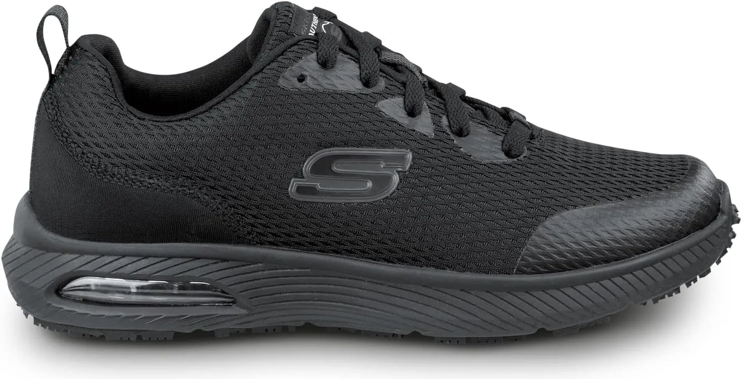 Skechers Jenny Women's Black Soft Toe Slip Resistant Athletic