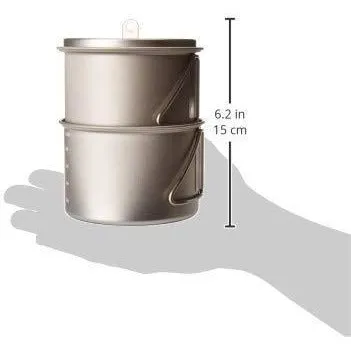 Snow Peak Titanium Mini Solo Cookset