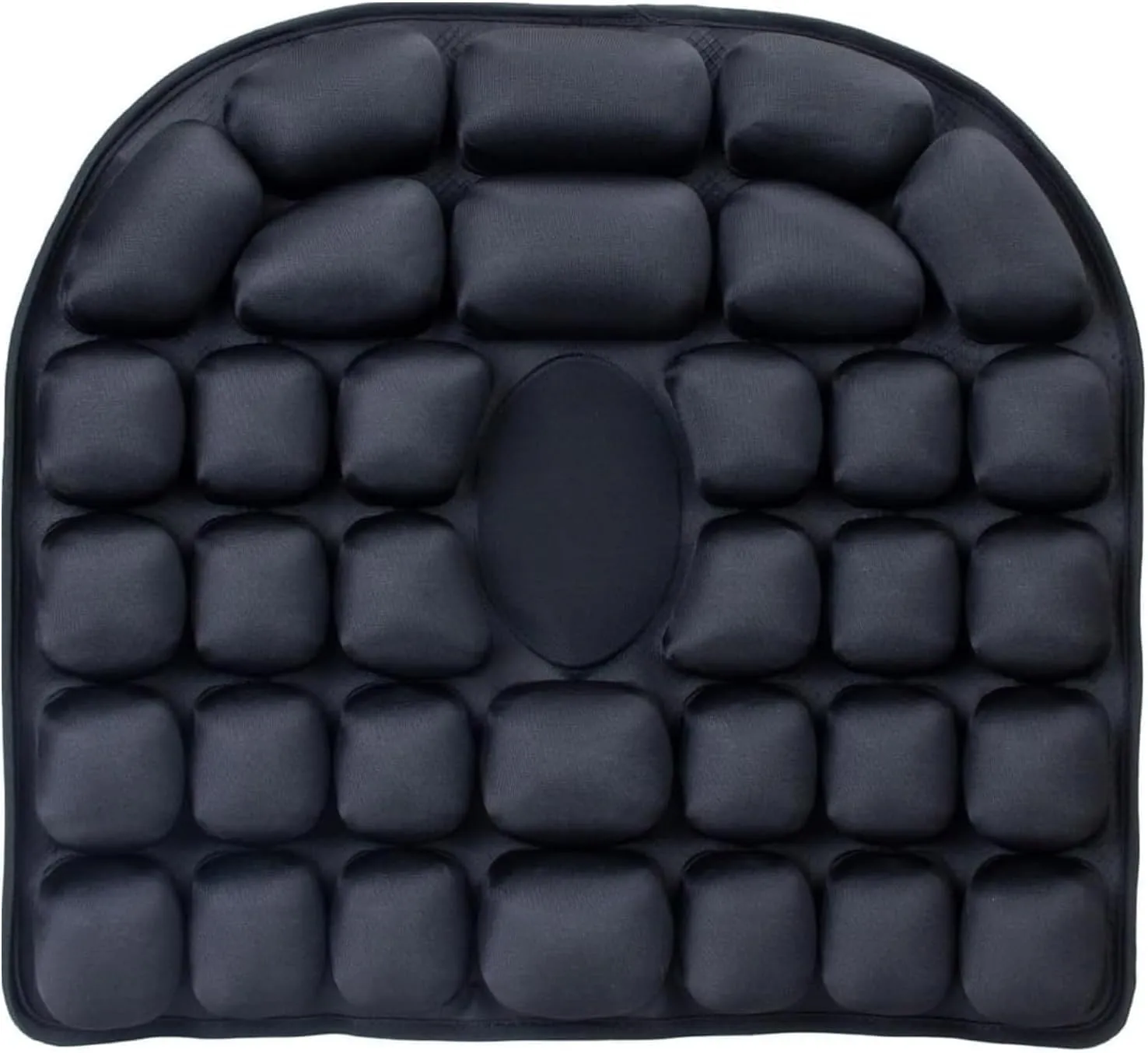 Sondur Travel Cushion,Comfortable 3D Air Seat Cushions,Inflatable Travel Cushion Airplane Seats for Car,Office Chair, Wheelchair (Black)
