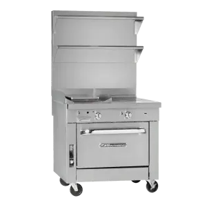 Southbend Commercial Range, 36" W with 4 Burners (1) 12" Griddle and Modular Base - 172,000 BTU – P36N-BBG