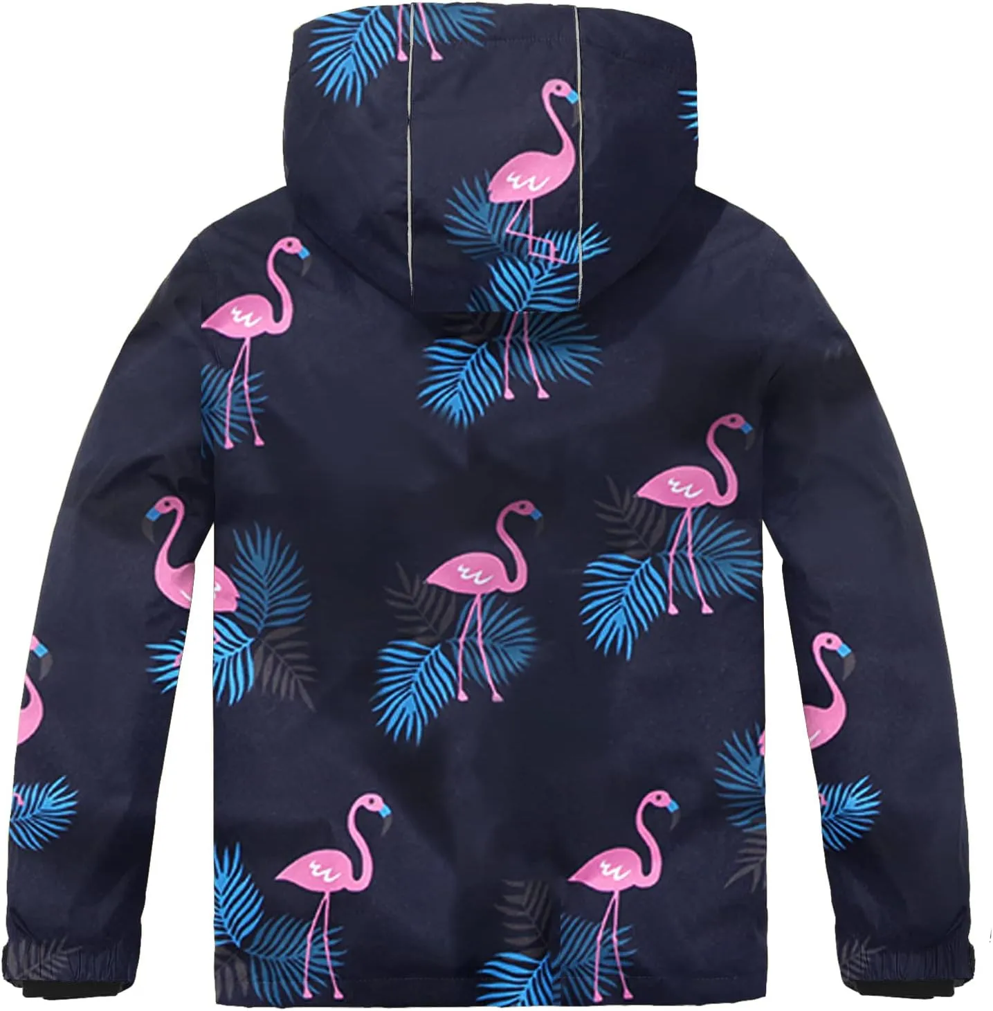 Spmor Boys Girls Waterproof Ski Jacket Hooded Snowboard Coat Windproof Winter Snow Outwear