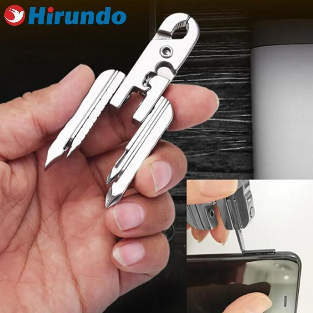 Stainless Multitool 15-in-1 Steel Flexible EDC Powerful Hirundo